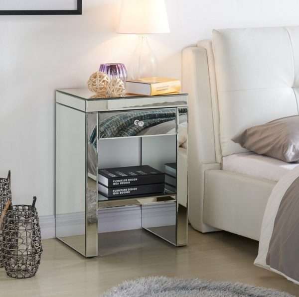 Prestington Mirrored Bed Table