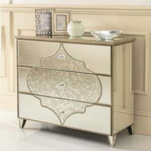 Glass Chest of Drawers