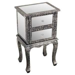 DSUX Mirrored Bedside Table