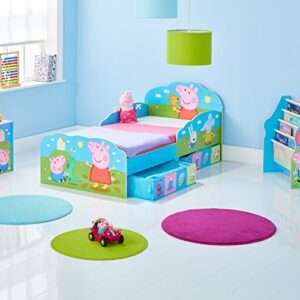 Peppa Pig Toddler Bed with Storage