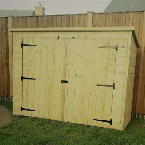 6x3 Wooden Bike Shed