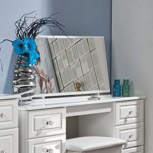 Aquamarine Rectangular Dresser Mirror