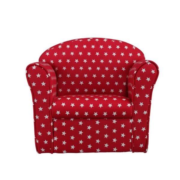 Kids Red Armchair