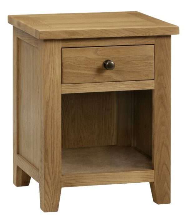 Edith 1 Drawer Bedside Table