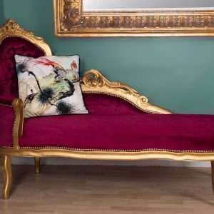 French Louis Chaise Lounge