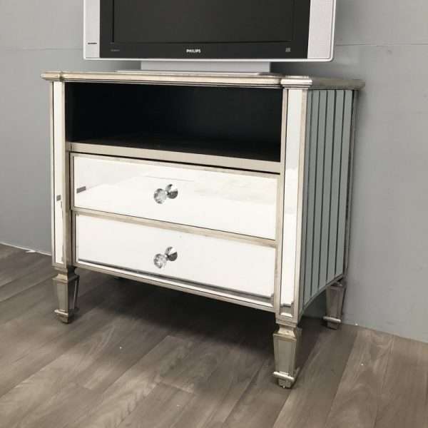 George Mirrored TV Stand