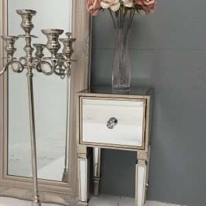 Hollywood Mirrored Bedside Table
