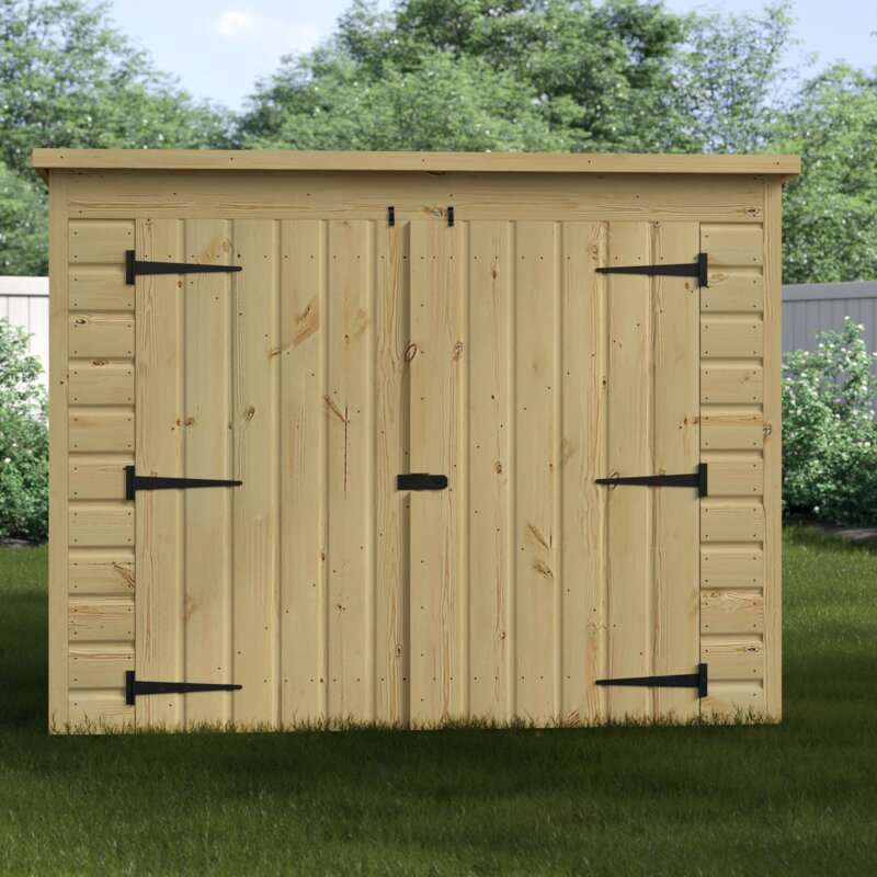 kavanaugh 6x4 wooden bike shed