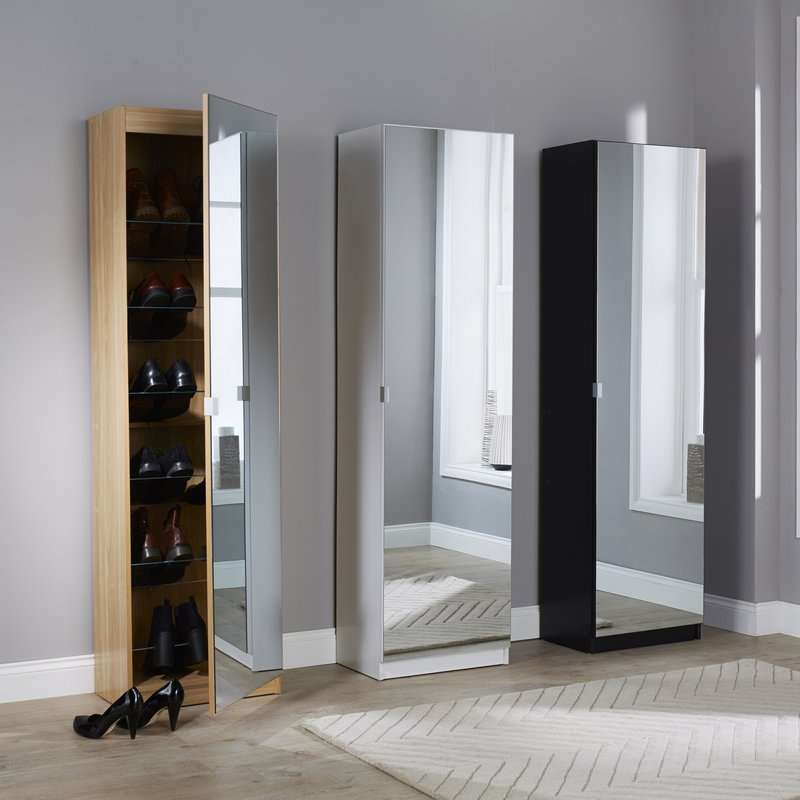 Mirror Shoe Storage Cabinet, Mirror Shoe Storage Cabinet Uk