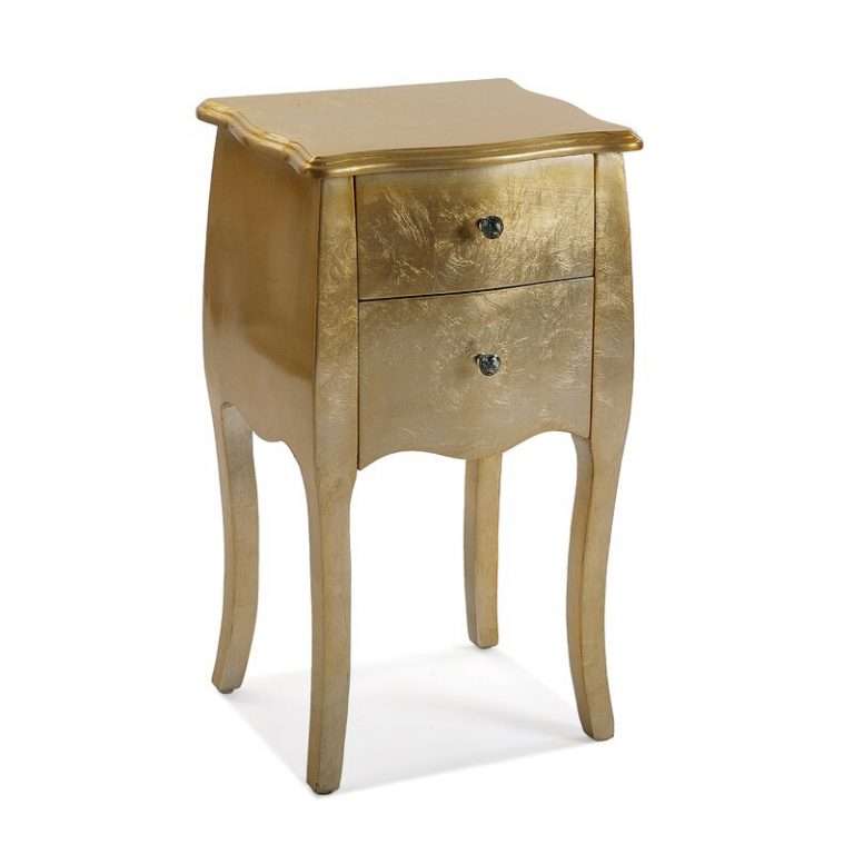 Gold Bedside Tables Furniture Chelsea