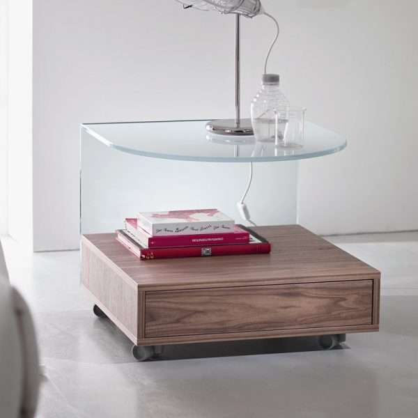 Rollo Bedside Table