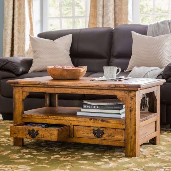 Sanabria Coffee Table with Storage