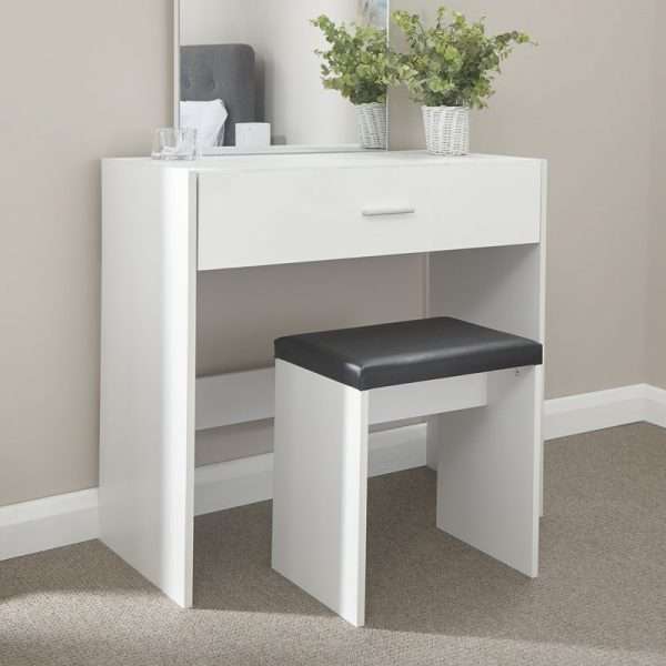 Tabatha Compact Dressing Table Set with Mirror