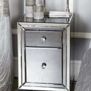 Williams Mirrored Bedside Table