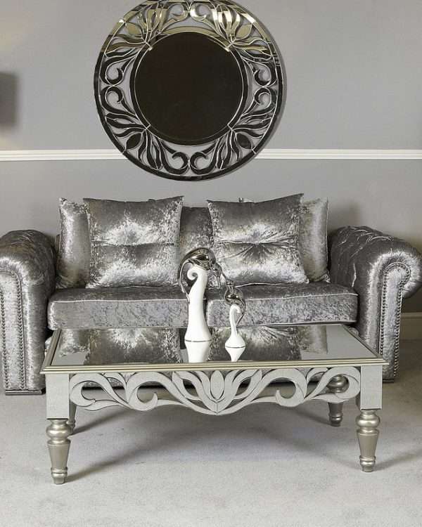 Chic Mirrored Coffee Table
