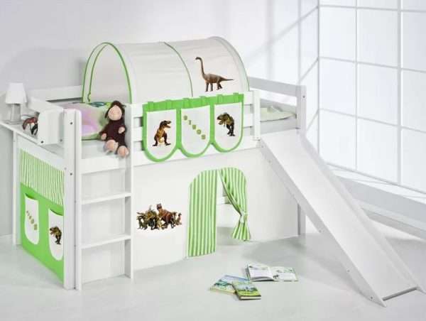 Curt Mid Sleeper Bed With Slide